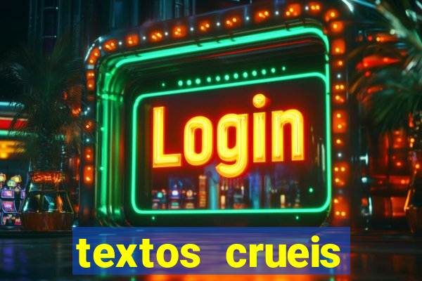 textos crueis demais pdf